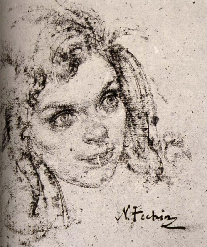 Nikolay Fechin Young Girl